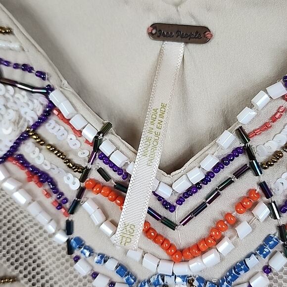 Free People Ancient Mystery Beaded Size XS Dress - Picture 4 of 7